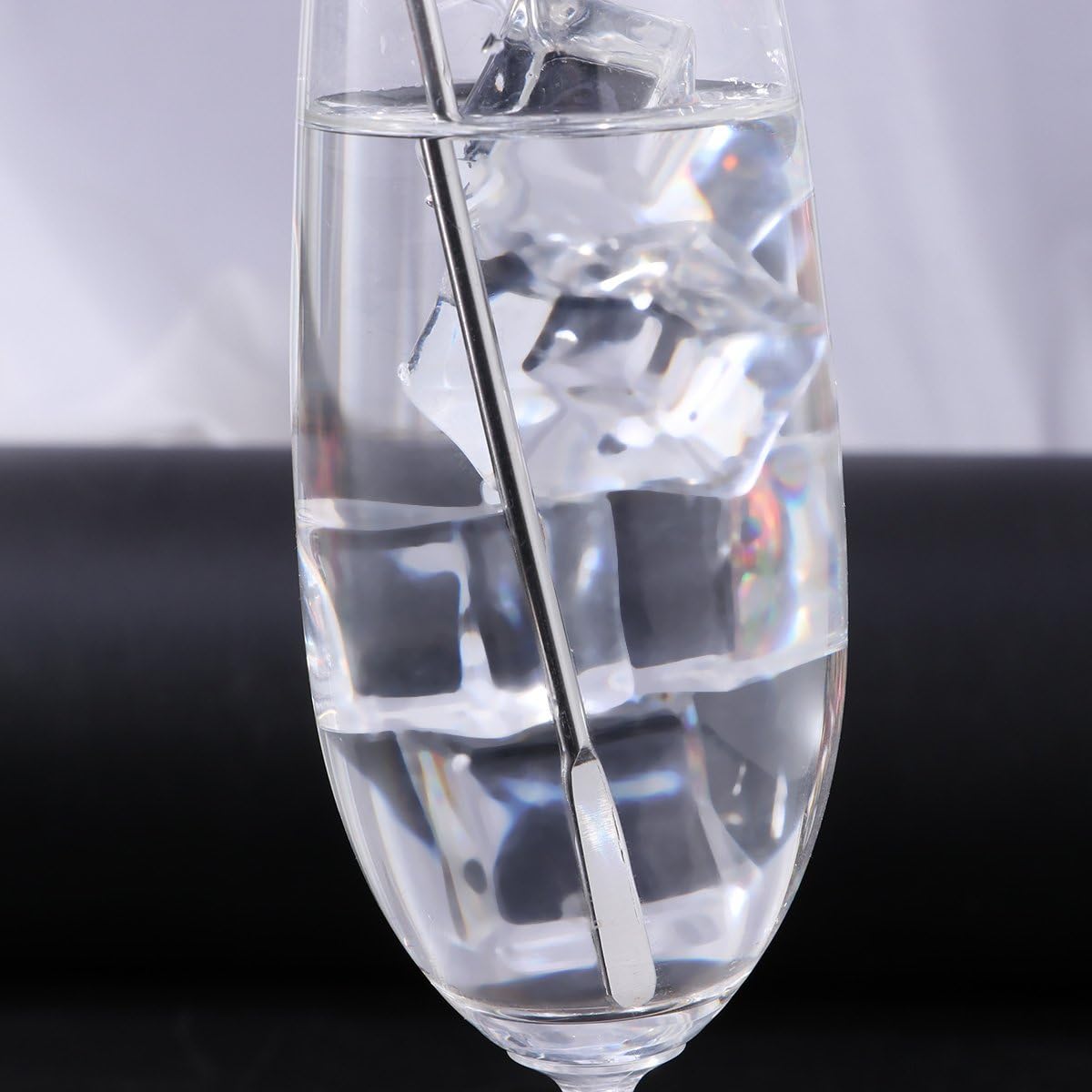 10 pcs Stainless Steel Coffee Beverage Stir Sticks Cocktail Stirrers Drink Swizzle Stick 7.4" Swizzle Stick Picks Tools