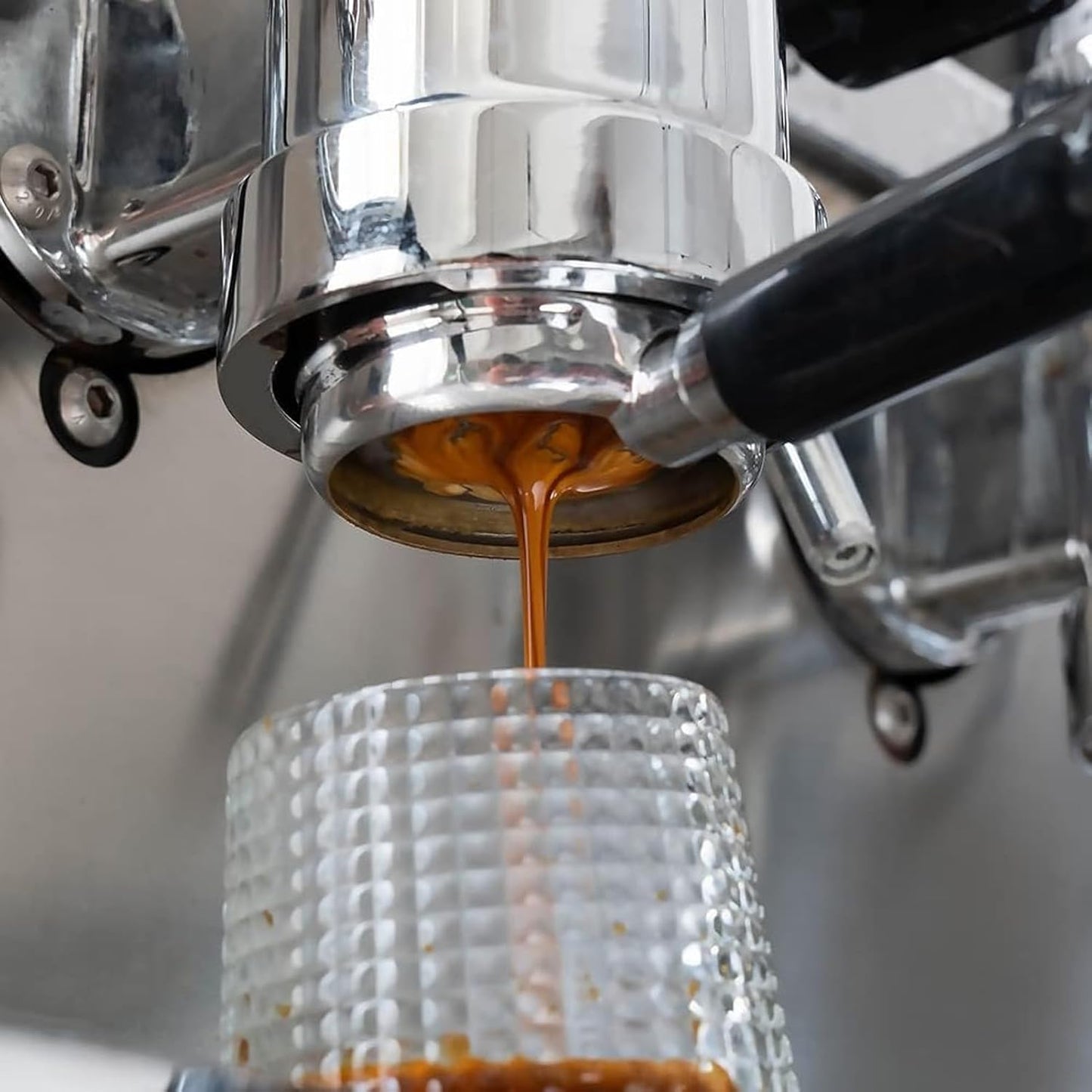 watchget 58.35 Espresso Puck Screen - Lower Shower Screen - 1.7mm Thickness Metal Reusable Coffee Filter for 58mm Protafilter Basket 316 Stainless Steel 150μm