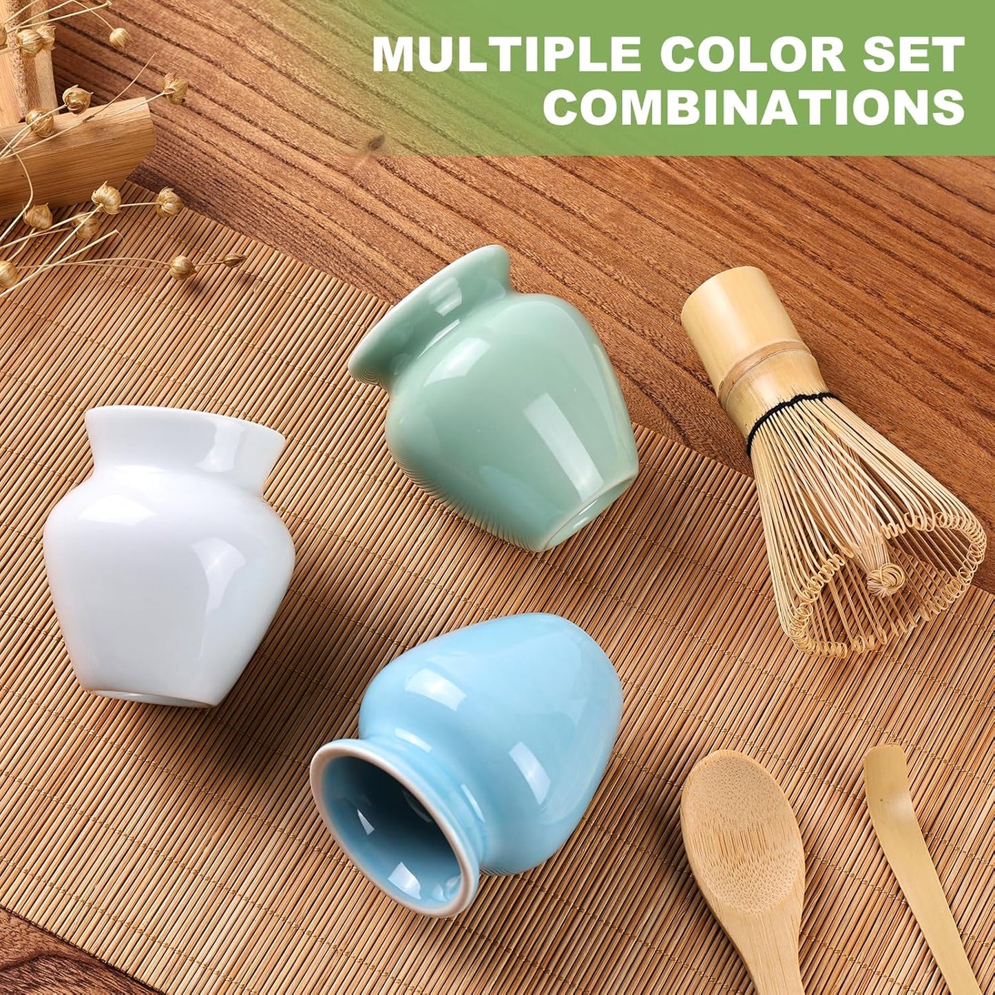 Matcha Bamboo Whisk, Bamboo Whisk,Matcha Whisk Set,Matcha Whisk Holder,Matcha Whisk And Stand,Tea Scoop And Tea Spoon