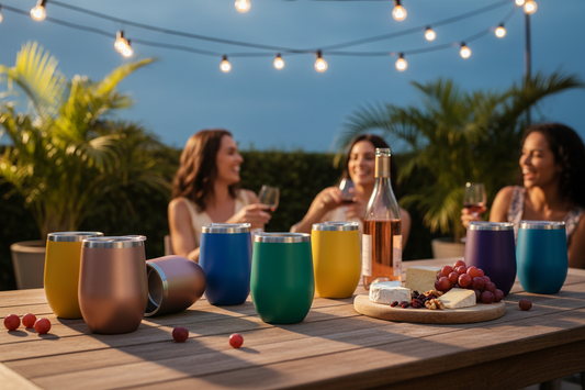 Elevate Your Summer Parties: Why Stainless Steel Wine Tumblers Are the New Must-Have