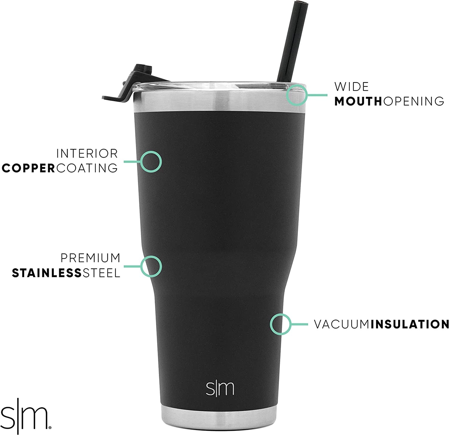 Officially Licensed Collegiate Oregon Ducks Tumbler with Straw and Flip Lid | Insulated Stainless Steel 30Oz Thermos | Cruiser Collection | University of Oregon
