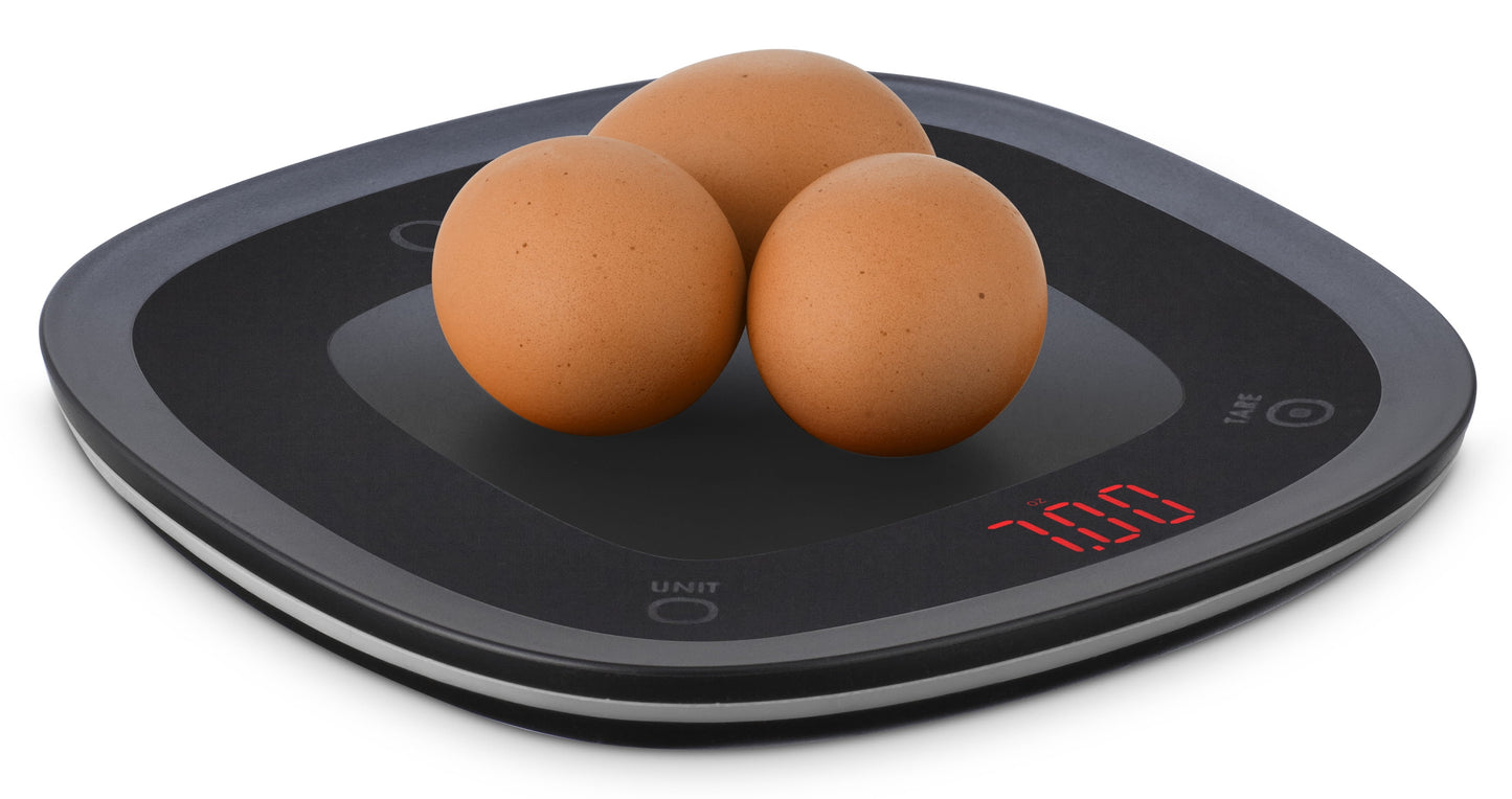 Touch Waterproof Digital Kitchen Scale, Washable and Submersible