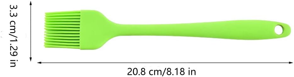 Silicone brush, Oil Brush for BBQ Kitchen Cooking Baking and Grilling(3 PCS,Pink)