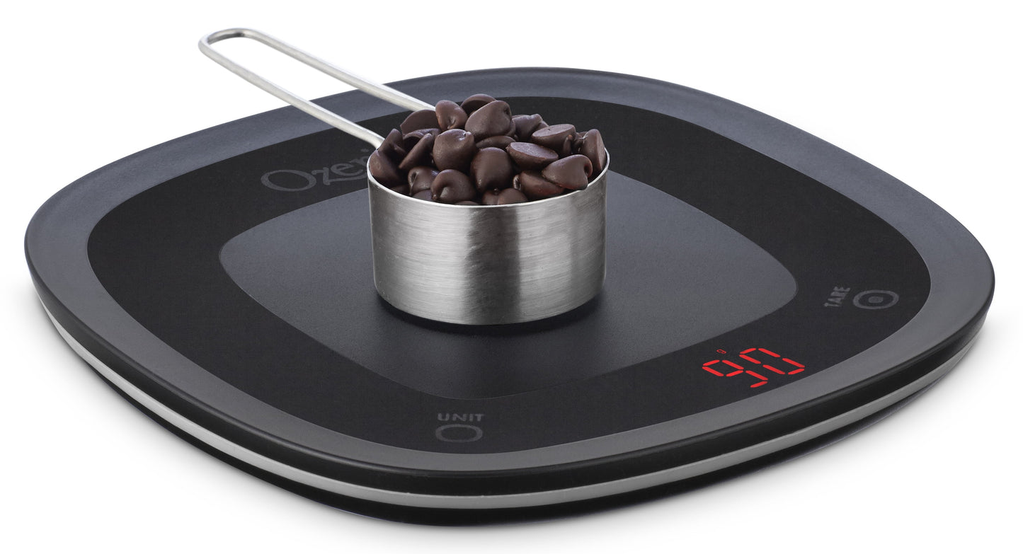 Touch Waterproof Digital Kitchen Scale, Washable and Submersible