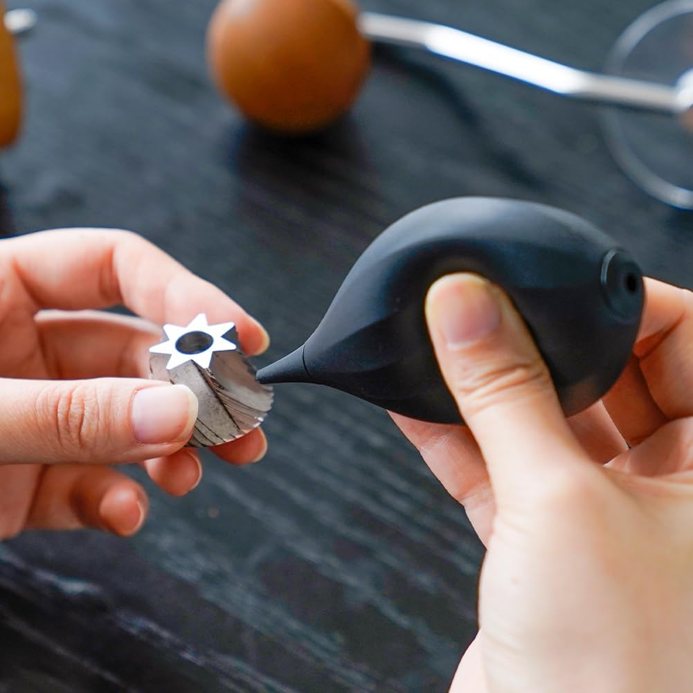 watchget Coffee Grinder Cleaning Tool Set Coffee Grinder Cleaner Brush and Air Blower Blaster and Coffee Bar Brush Professional Espresso Cleaning Tool for Barista Home Kitchen