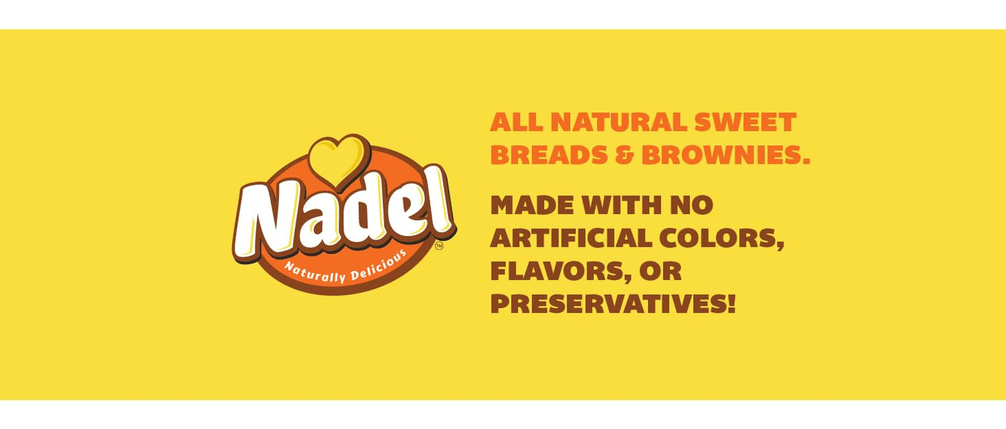 Nadel - NATURALLY DELICIOUS POUND CAKE SLICES (16 Pack) Sweet Breads & Cakes, Back to School lunch snack, breakfast bar