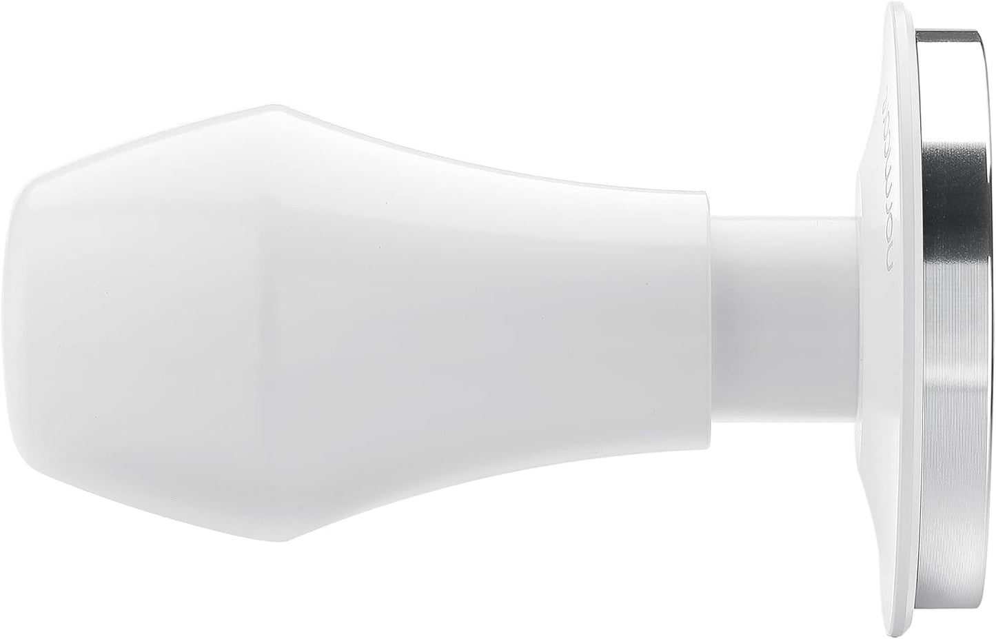 Normcore 51mm Espresso Coffee Tamper V4.1, Spring Loaded Tamper with 15lb/25lb/30lb Interchangeable Springs, Fit Delonghi 51mm Portafilter, Anodized Aluminum, White