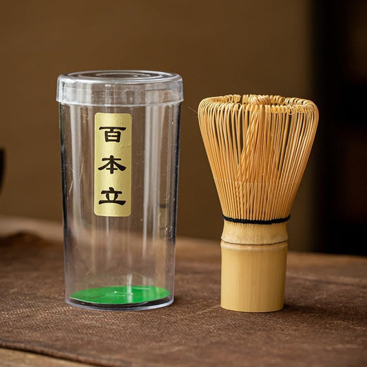 Matcha Whisk，Bamboo Whisk For Matcha Tea ，Bamboo Matcha Whisk 100 Prong，Matcha Bamboo Whisk 100% Natural Handcrafted