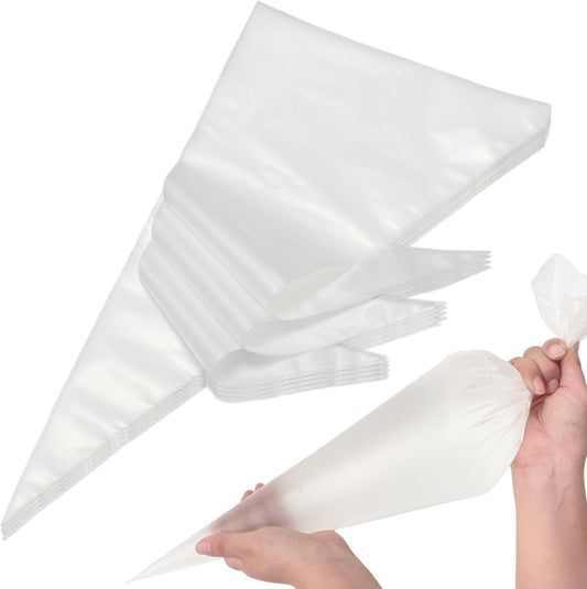 Extra Large 26 inch Piping Bags 50 Pack - HOMIOVEXXL Disposable Piping Bags Thickened Pastry Bags Frosting Bags Anti Burst Cake Decorating Bags for Cake Decorating