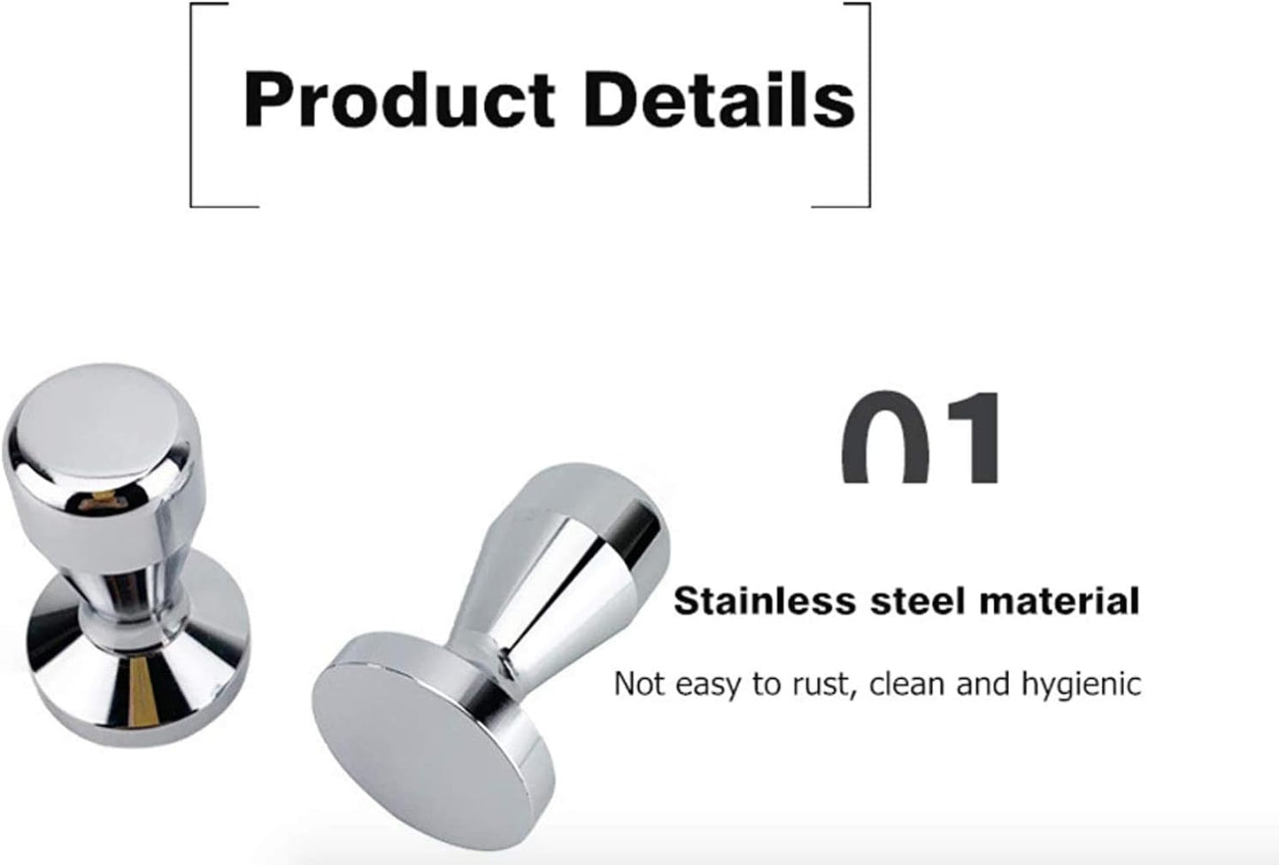 Coffee Tamper 58,5 mm Espresso Tamper Calibrated 58.5mm Tamper Coffee Machine Accessories