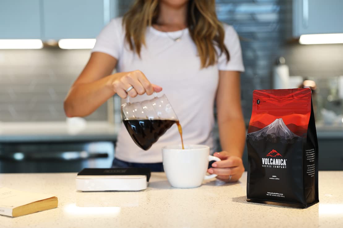 Costa Rica Peaberry Coffee, Ground, Medium Roast, Fresh Roasted, 5 lbs