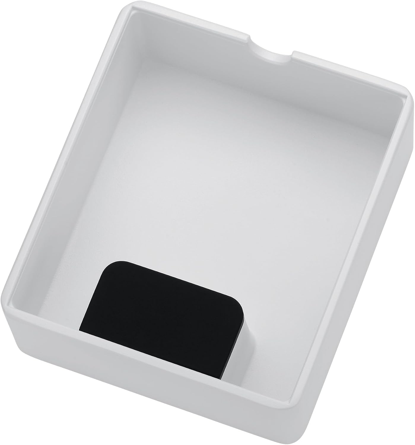 Normcore Compact Knock Box, Metal Espresso Knock Box, Heavy-Duty Knockbox, Anodized Aluminum, Espresso Accessories for Coffee Grounds, White