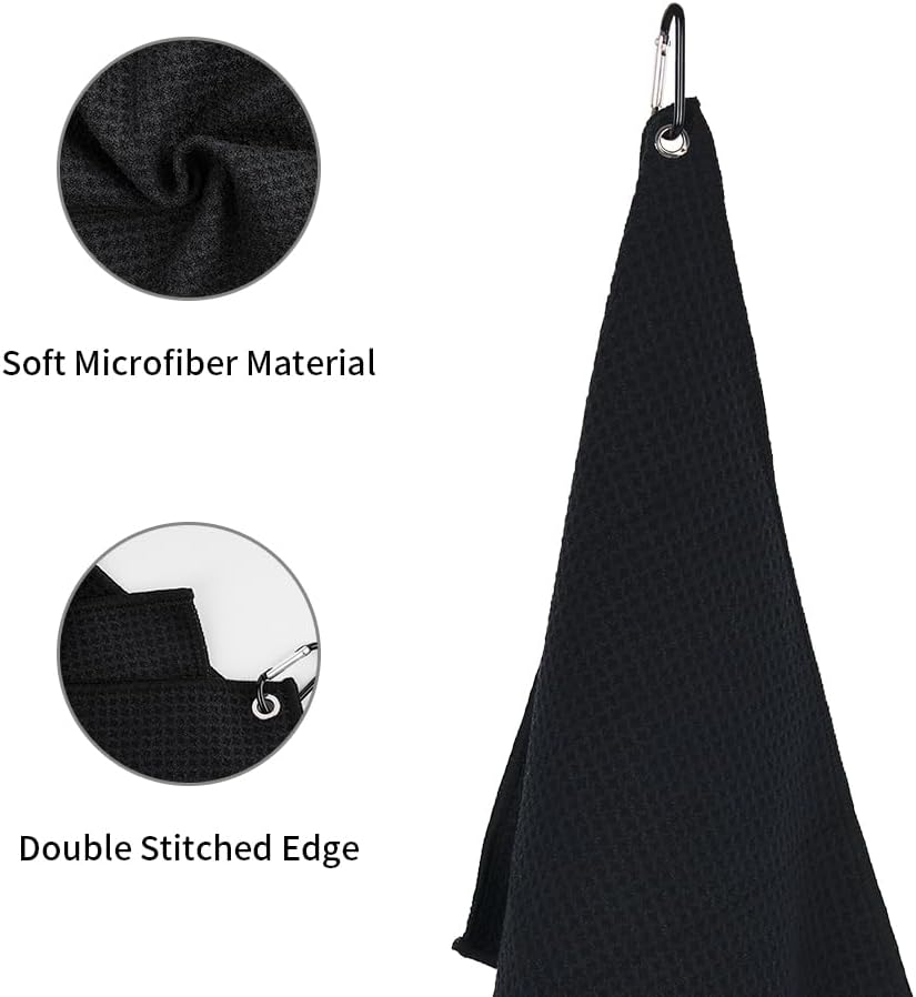 watchget Barista Towels 4 Pack - Espresso Machine Microfiber Cloth Set, 12"x20", Professional Coffee Towels for Barista Coffee Bar Espresso Microfiber Cloth Set Espresso Rag, Black