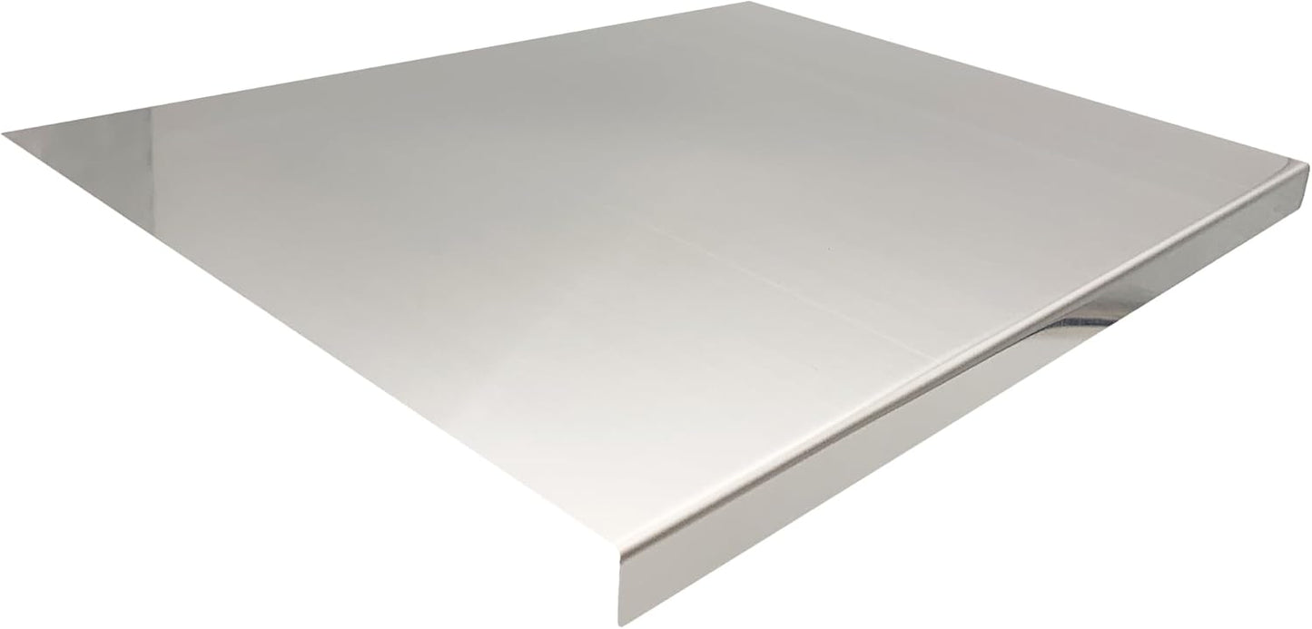 Stainless Steel Cutting Boards for Kitchen,Baking Board,Pastry Board,kneading Panel - Suitable for Cutting Vegetables, Fruits, Meat,bread - Easy To Clean and Store (60x40cm/23.6x15.7in)