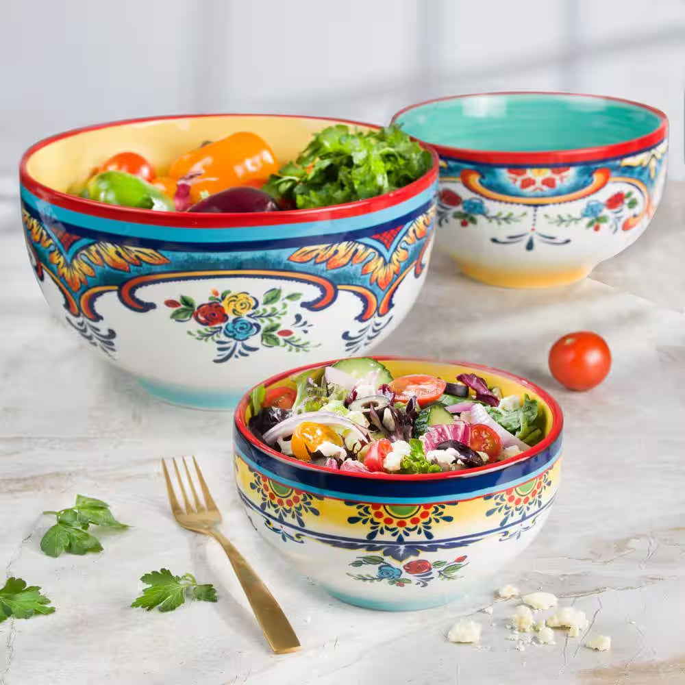 Zanzibar 3-Piece Mixing Bowl Set