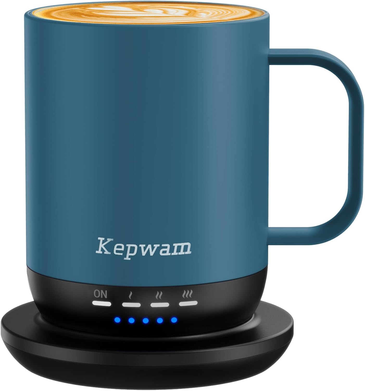 Heated Coffee Mug T1-14oz Fast Heating & Longer Battery Life Self Heating Coffee Mug Hot to 149℉ - Touch & App Controlled Mug Coffee and Hot Beverage Warmer, Gifts for Women and Men
