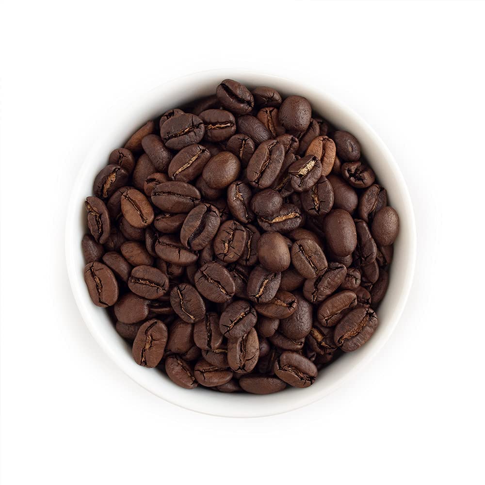 Fresh Roasted Coffee, Organic White Knight | USDA Organic, Kosher | Light Roast 5 lb (80 oz), Whole Bean