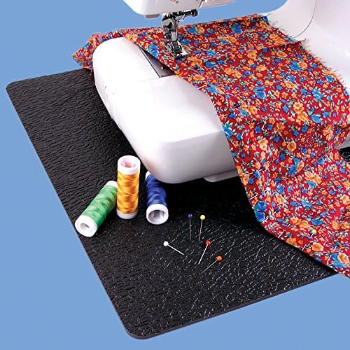 Cottage Mills Stay-in-Place Machine Mat - 17" x 36" - Calms Vibration and Dampens Noise. Made in USA.