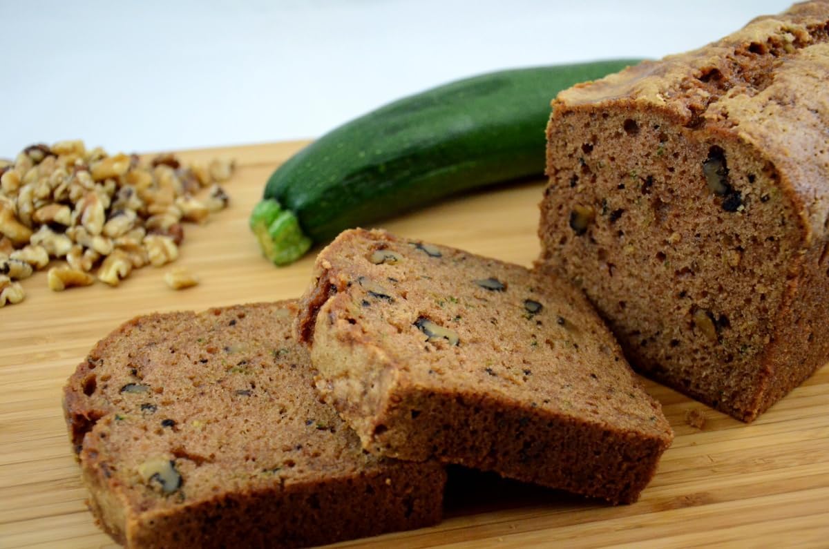 Nadel - NATURALLY DELICIOUS ZUCCHINI CAKE Slices, 8 Pack, Sweet Breads & Cakes Slices Back to School lunch snack, breakfast bar