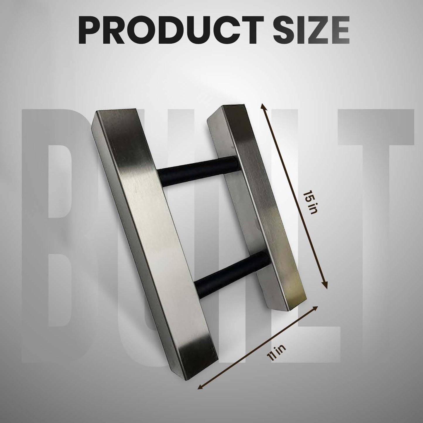 Rattleware Stainless Steel Knock Chute (15” x 11”) - Ideal for Slim Jim Garbage Can - Double-Sided, Heavy Duty Espresso Grounds Knock Box - Barista Essential for High-Volume Settings
