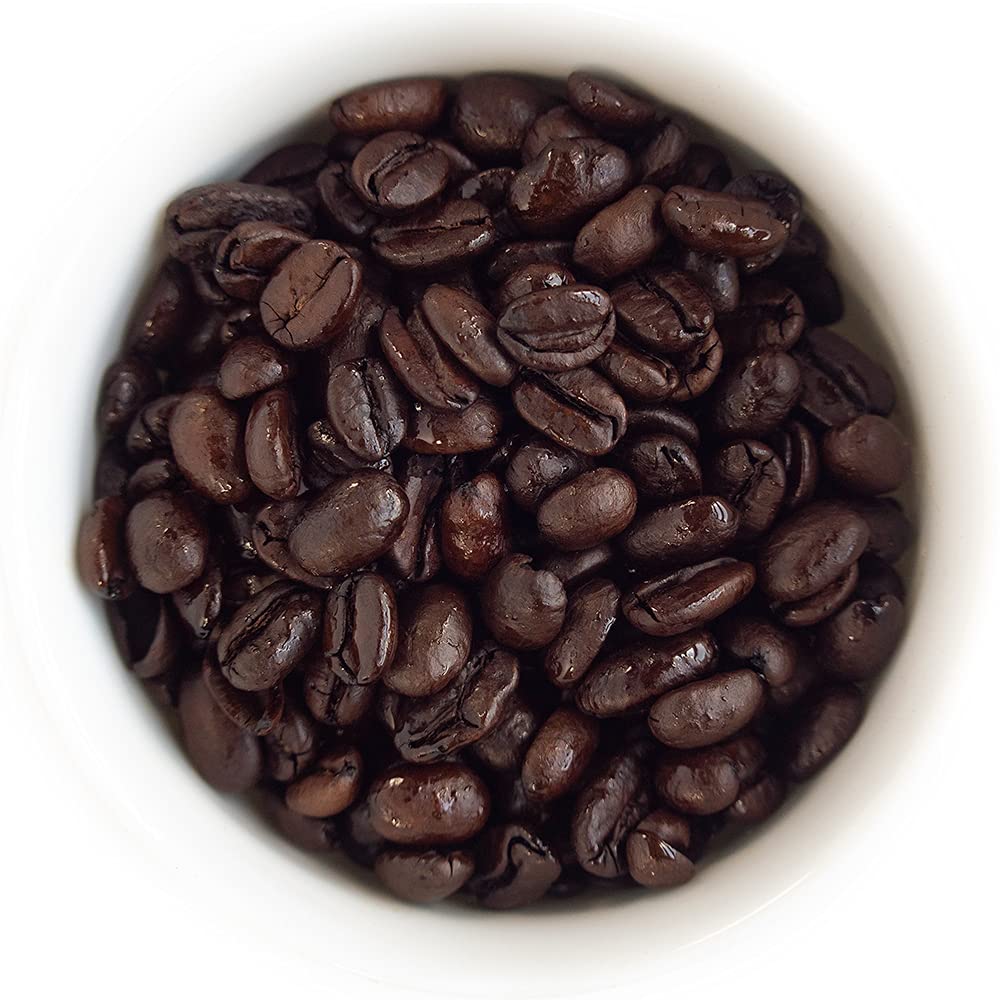 Fresh Roasted Coffee, Organic Black Knight | USDA Organic, Kosher | Dark Roast 12 oz Whole Bean