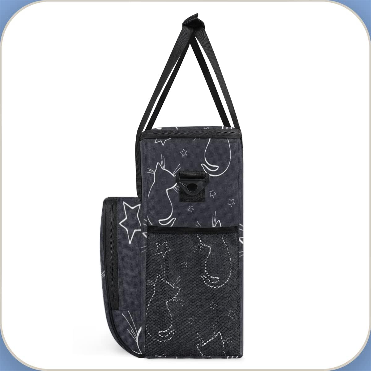 cfpolar Coffee Maker Storage Bag, Waterproof Travel Carrying Storage Tote Bag Organizer Case, Compatible with K-Mini or K-Mini Plus, And Suitable for Other Accessories， With Pockets for K-Cup Pods