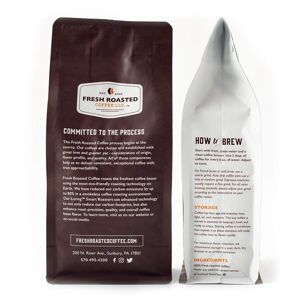 Fresh Roasted Coffee, Organic Mexican | Mold & Myco 3rd Party Tested, USDA Organic, Kosher | Medium Roast 5 lb (80 oz) Whole Bean