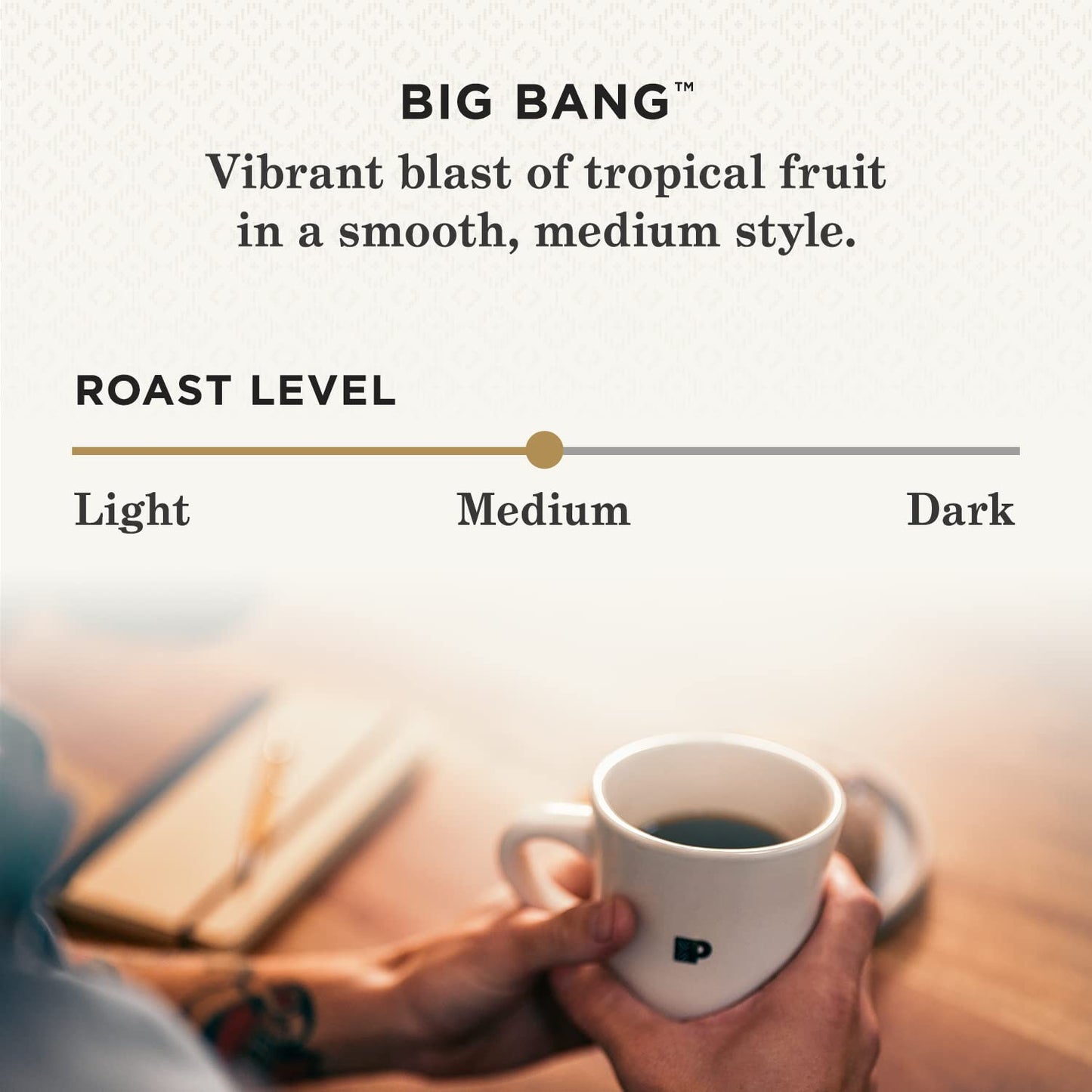 Peet's Coffee, Medium Roast Ground Coffee - Big Bang 18 Ounce Bag