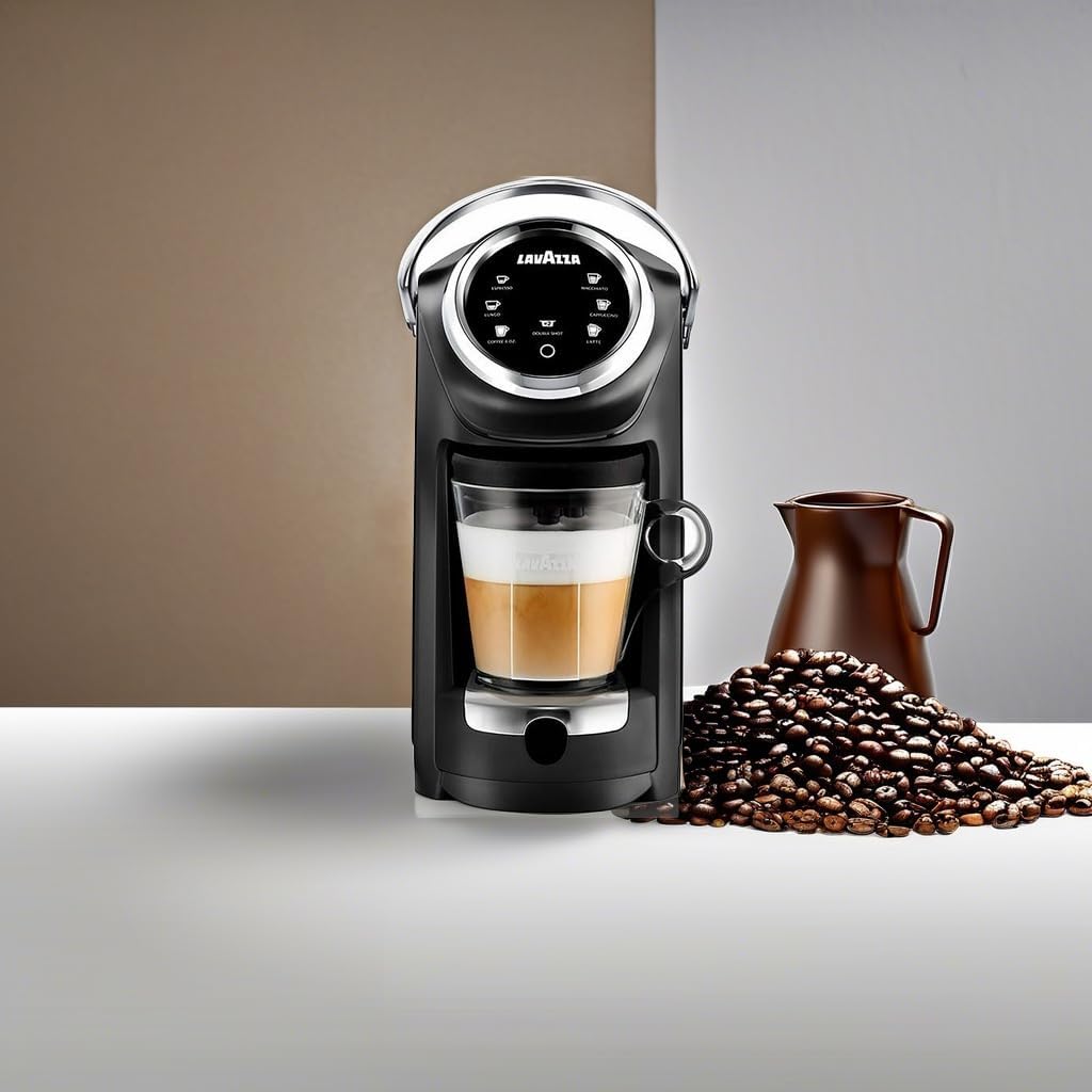 Lavazza Expert Coffee Bundle Classy Plus All-In-One Machine LB 400 + 1 Welcome Kit Pack of 36 Mixed Capsules + 1 Extra Vessel