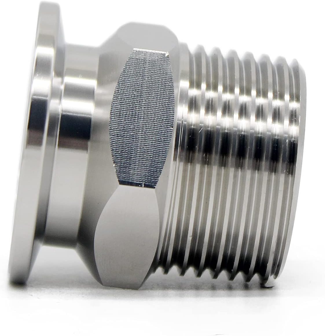 SS304 KF25 NPT Male Adaptor thread 1" NW25 KF Male coupling ISO-KF25 X NPT 1"