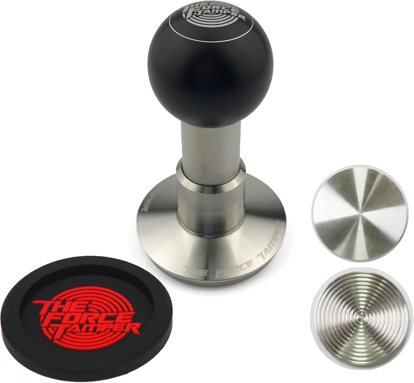 The Force Tamper Automatic Impact Coffee Tamper Adjustable Const Pressure and Autoleveling Extend Set New
