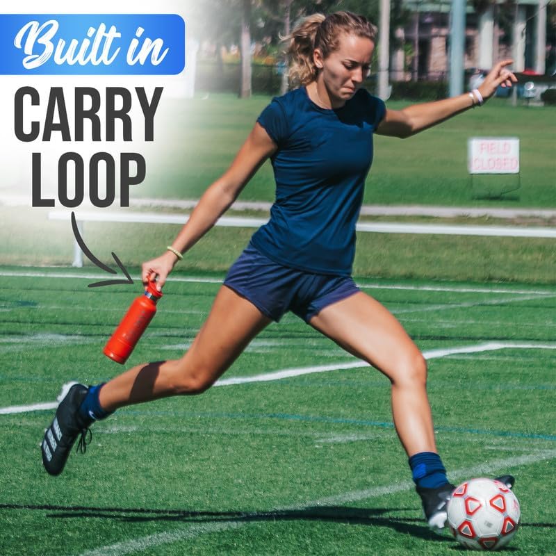 Coldest Insulated Water Bottle with Straw Lid - Stainless Steel Metal Insulated Bottle for Men & Women (Into The Beyond, 40 oz)