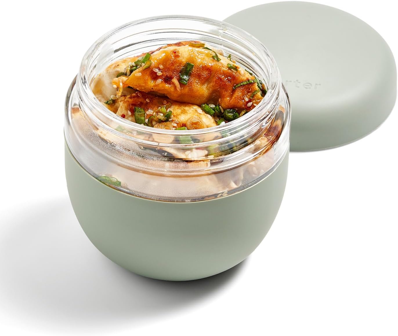 W&P Porter Seal Tight Glass Lunch Bowl Container w/ Lid | Slate 24 Ounces | Leak & Spill Proof, Soup & Stew Food Storage, Meal Prep, Airtight, Microwave and Dishwasher Safe, BPA-Free Glass
