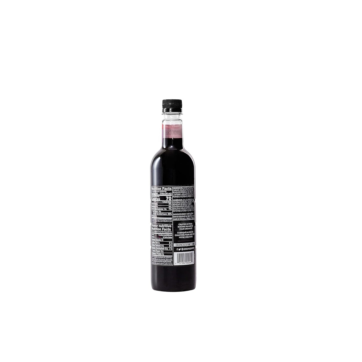 DaVinci Gourmet Classic Black Cherry Syrup, 25.4 Fluid Ounces (Pack of 1)