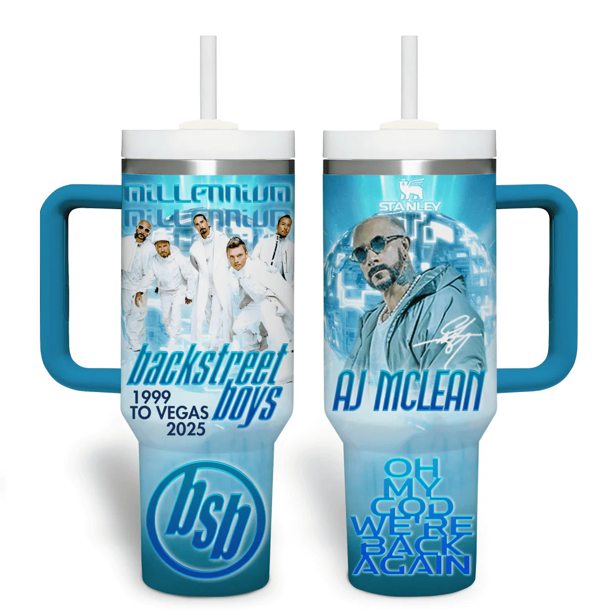 BSBS 40Oz Tumbler with Handle TNSM