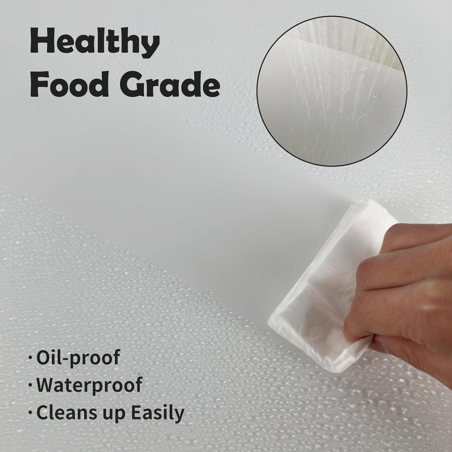 Silicone Mats for Kitchen Counter, 78.7''x 23.6''(200cmx60cm) Largest Heat Resistant Counter Mat Kitchen Island Waterproof Thicken Non-slip Countertop Protector Mat, Light Gray