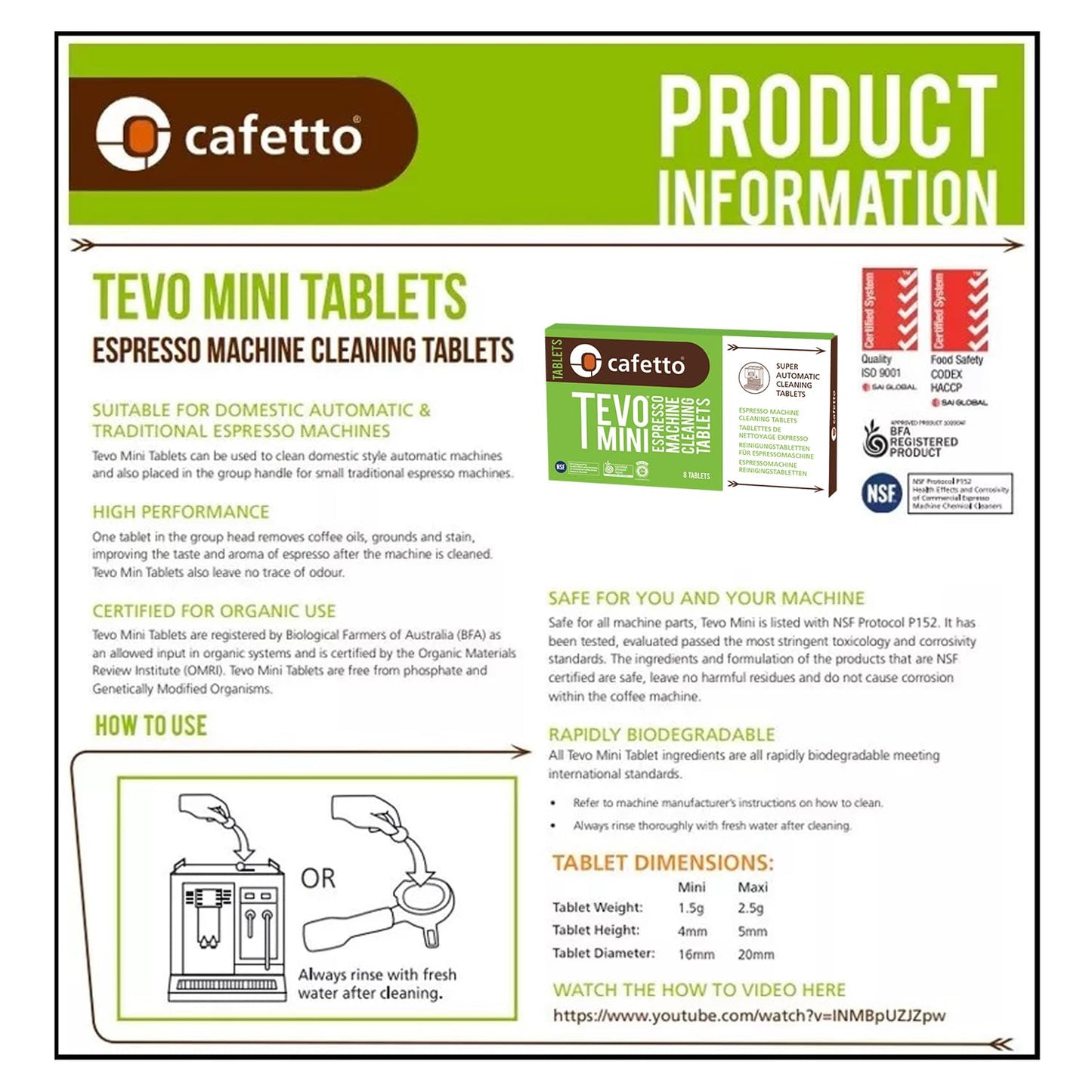 Tevo Mini Tablets