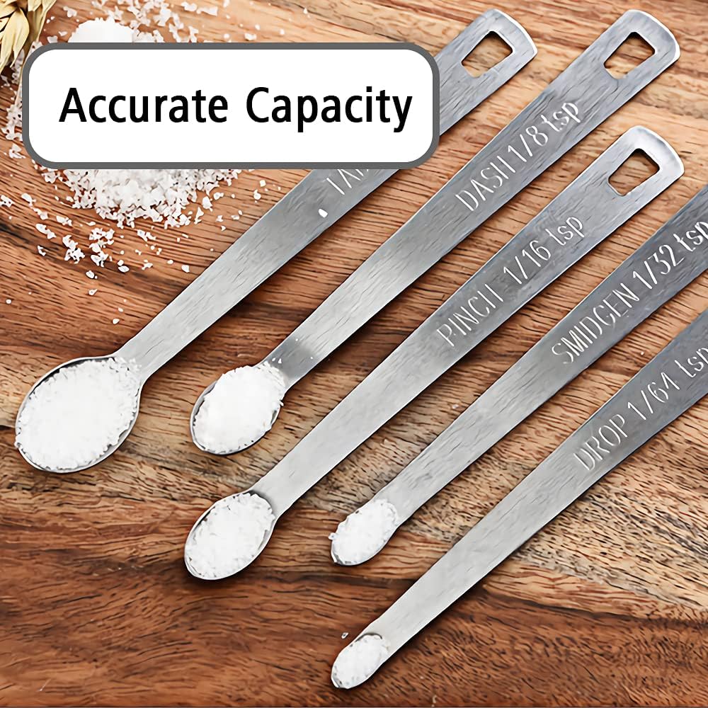 1PCS 1/6 Teaspoon(1/6tsp, 0.83ml) Single Tiny Measuring Spoon, Small Individual Stainless Steel Measure Spoons Only