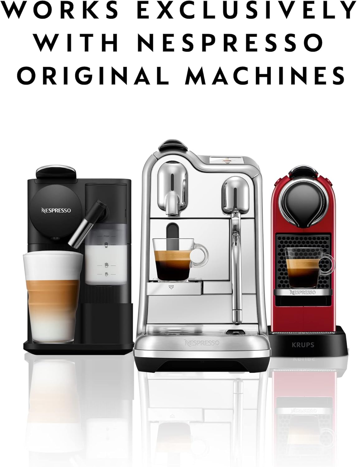 Nespresso Capsules Original Line, Arpeggio Intenso, Dark Roast Coffee,50 Count Coffee Pods