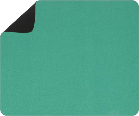 uxcell Silicone Mats for Kitchen Counter, 15.7" x 11.8" Non-Slip Countertop Protector Mat Heat Resistant Coffee Mat Waterproof Table Placemat, Green