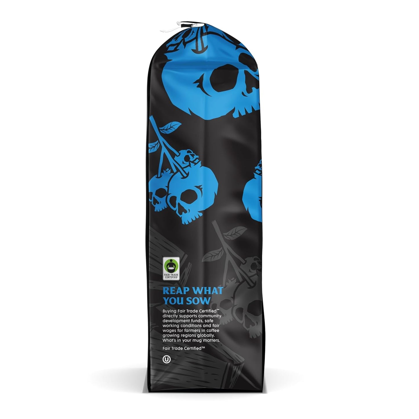 Death Wish Coffee, Fair Trade, Ground Blueberry Coffee, 12 oz