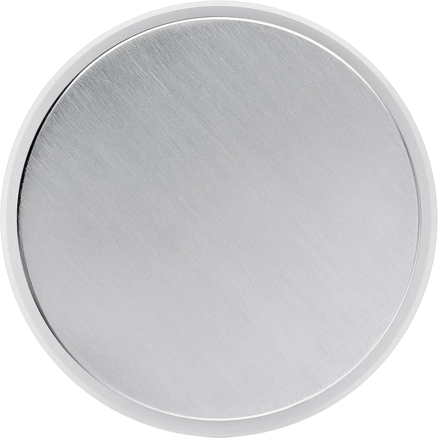 Normcore 53.3mm Espresso Coffee Tamper V4 - Spring Loaded Tamper With Stainless Steel Flat Base - Non-stick coating White - 15lb / 25lb / 30lbs Replacement Springs - Anodized Aluminum Stand