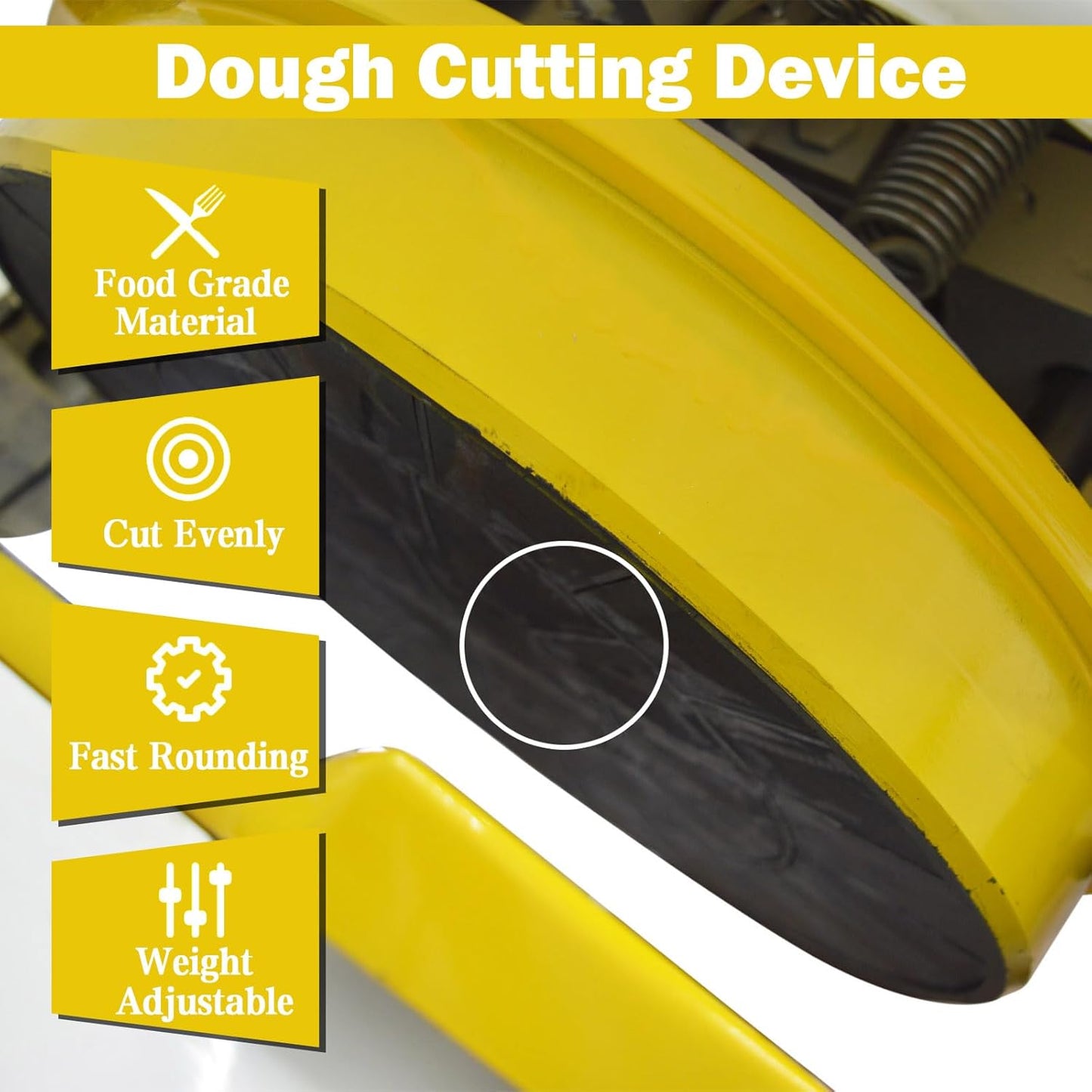 TECHTONGDA Commercial Dough Divider Rounder 16pcs Electric Dough Cutting and Rounding Machine Paste Ball Machine 3.53-7.05oz for Hamburger Bread Pizza Bakery