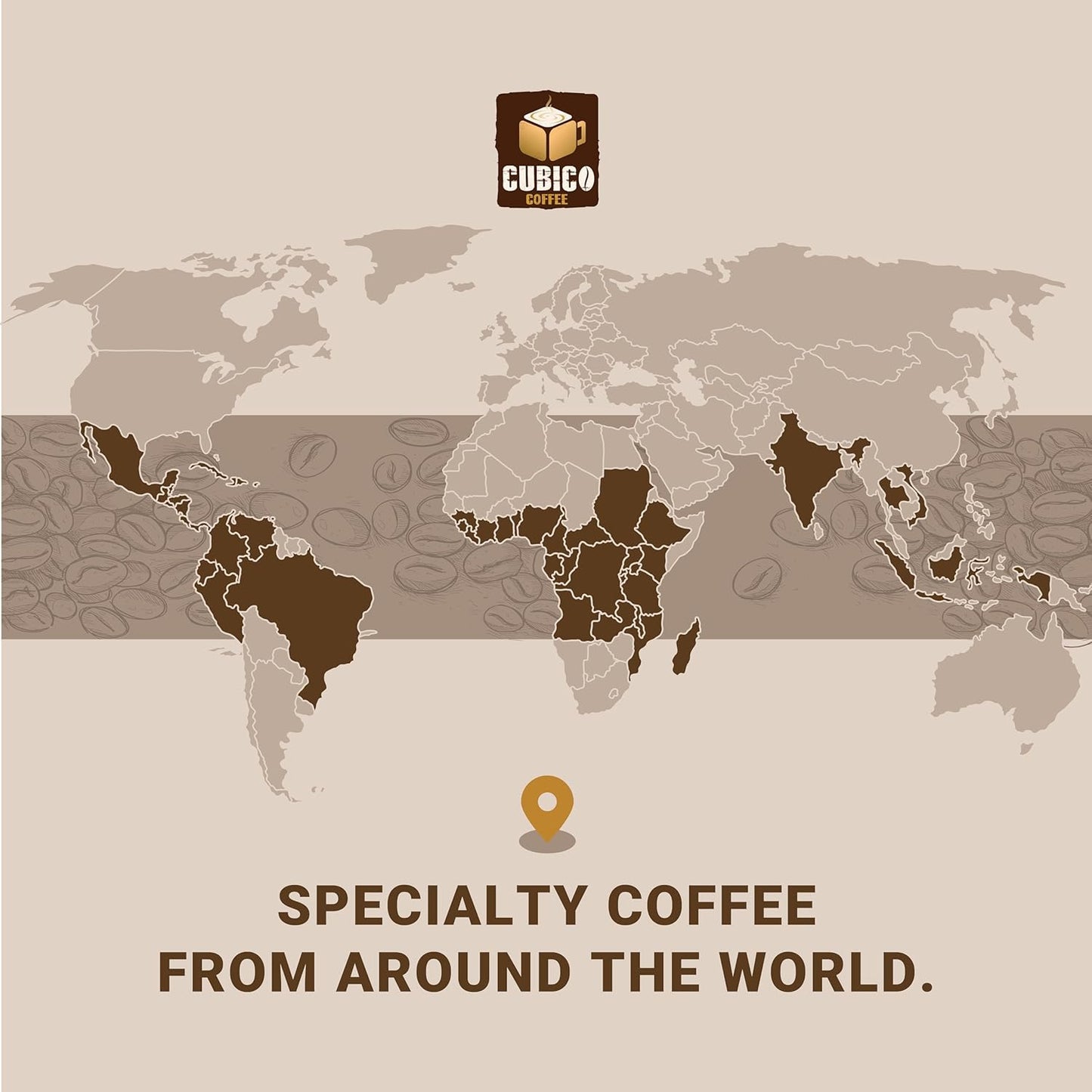 Nicaraguan Coffee, Single Serve Coffee Pods, Premium Nicaragua Segovia Single Origin Fresh Roasted Coffee | K-Cup Compatible Brewers | Cubico Coffee | 10 Count