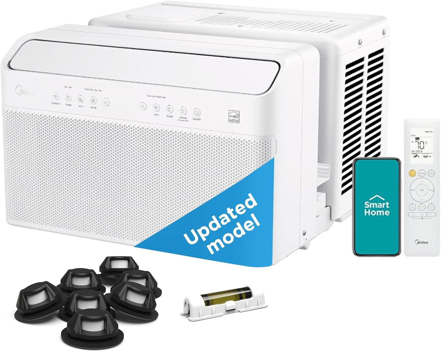 Midea MAW12V1QWT U-Shaped AC Window Air Conditioner