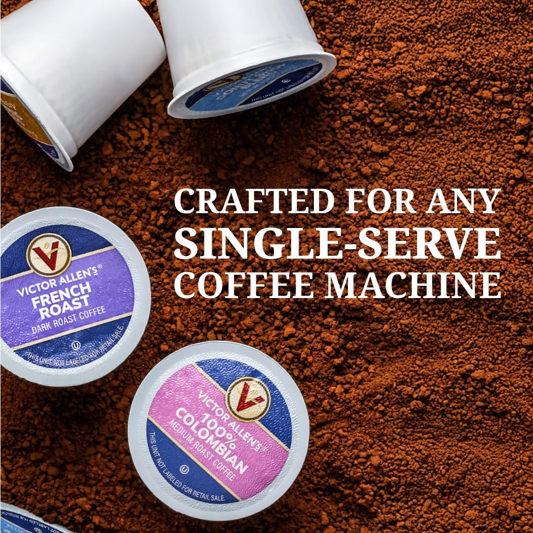 Victor Allen's Coffee Springtime Coffee Variety Pack, Medium Roast, 36 Count, Single Serve Coffee Pods for Keurig K-Cup Brewers