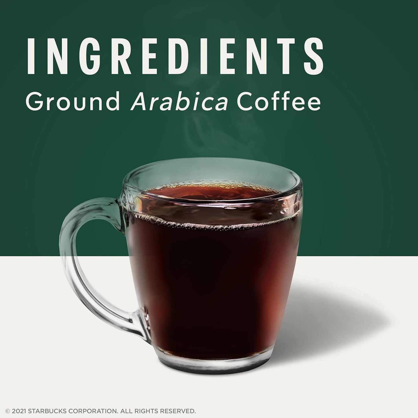 Starbucks Ground Coffee, Starbucks Blonde Roast Coffee, Veranda Blend, 100% Arabica, 6 bags (12 oz each)