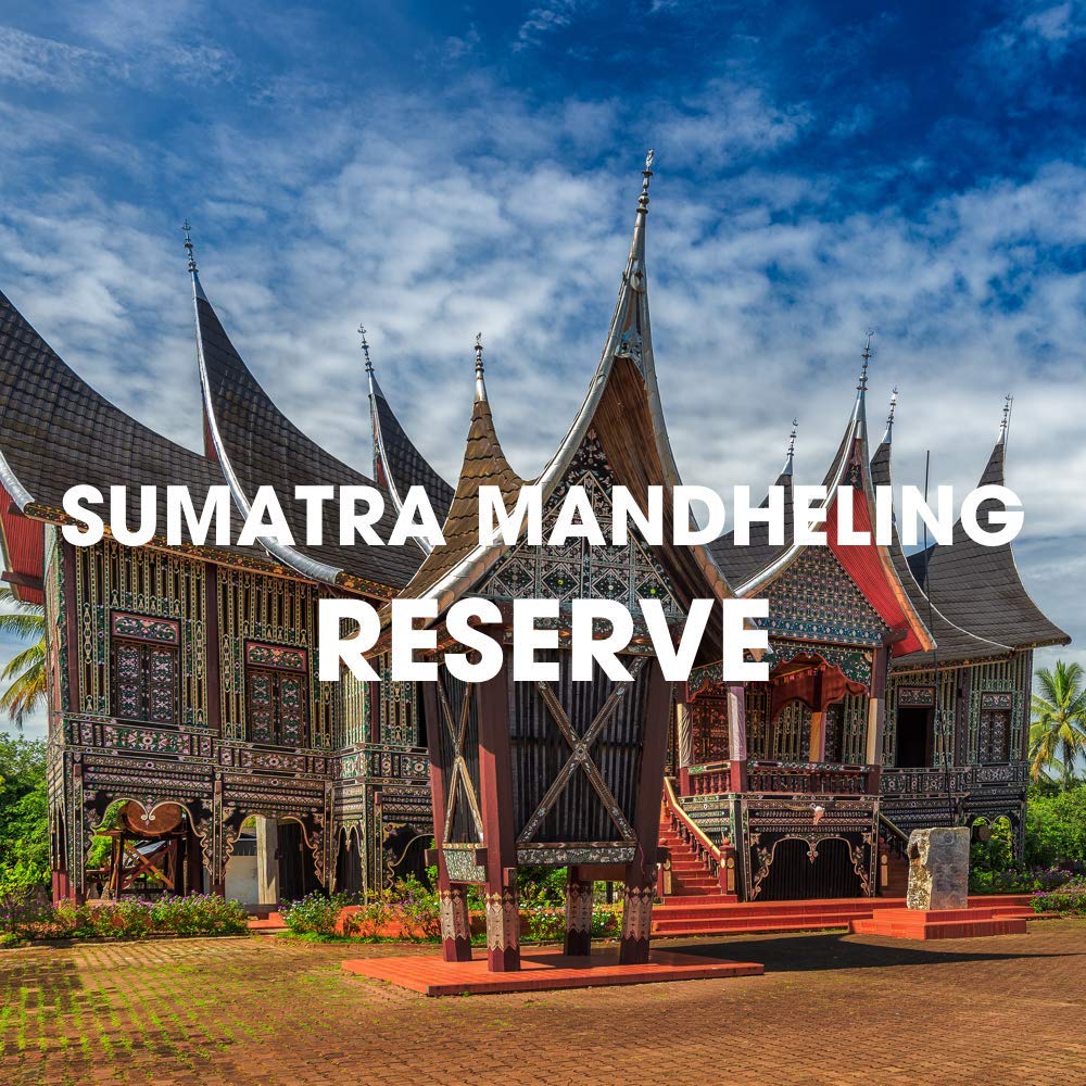 Sumatra Mandheling Reserve Coffee, Dark Roasted, USDA Organic, Whole Bean, Fair Trade, Kosher, 5 lbs