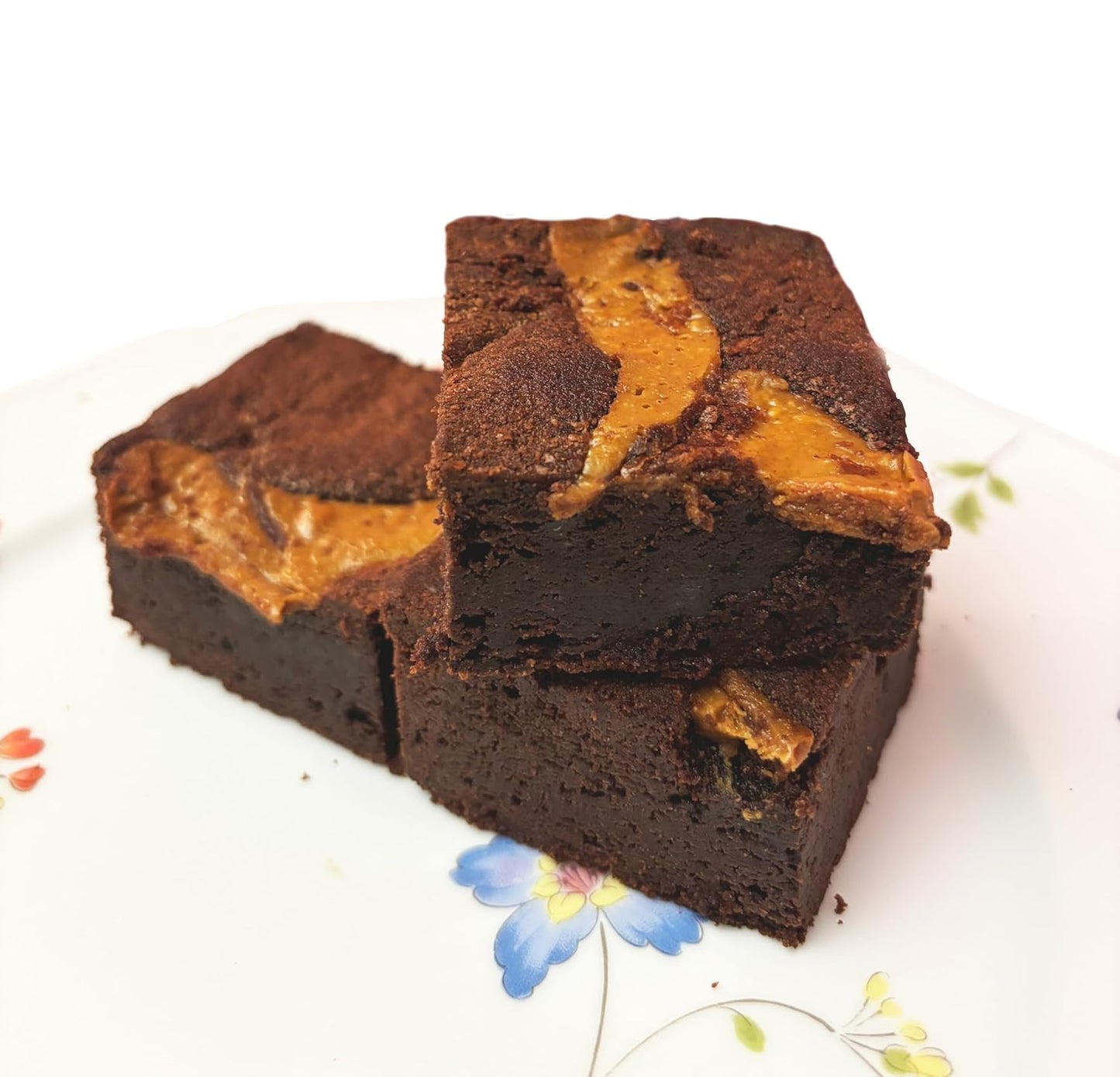 Ruth’s Peanut Butter Swirl Cake Style Brownies 1 Dozen – Gourmet Baked Treats | Delicious Gift with The Finest Ingredients | Guaranteed to Arrive Fresh