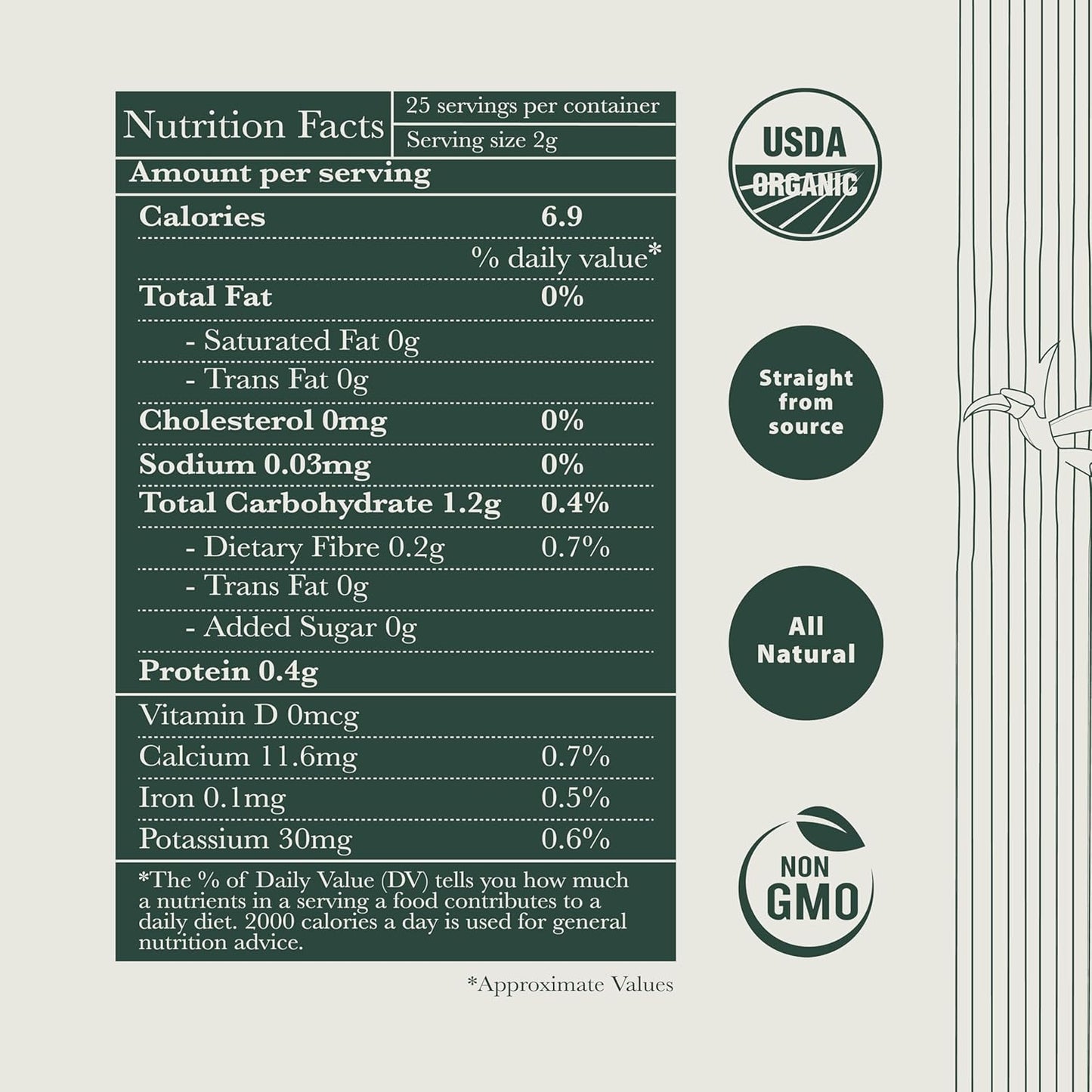 Luxmi Estates - Tokyo Green - Organic Makaibari Darjeeling Green Tea - Loose Leaf - 100g (50 Cups) | From the Foothills of the Himalayas